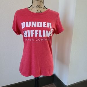 The Office Dunder Mifflin Ladies Shirt Small